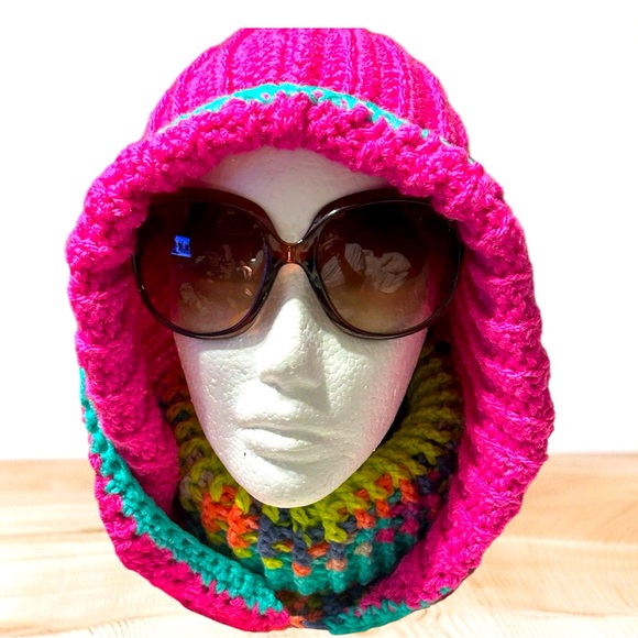 Balaclava HOODED SCARF - Picture 1 of 4